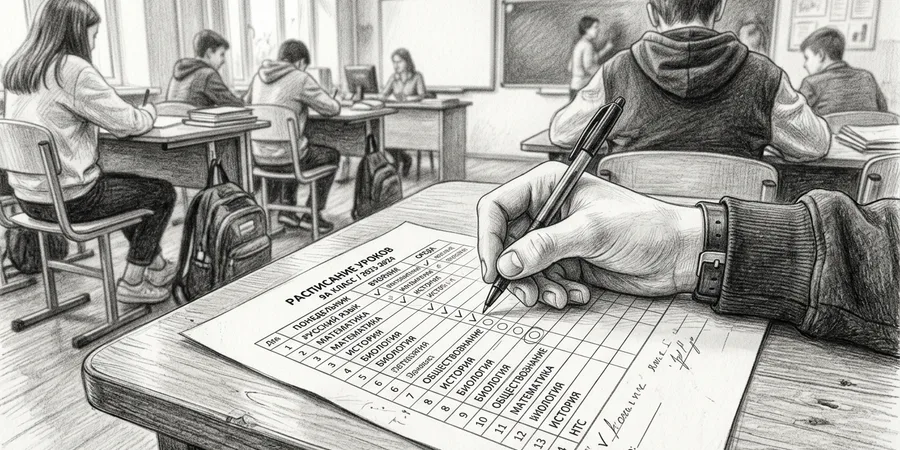 выбор углублённых предметов при поступлении в профильный десятый класс