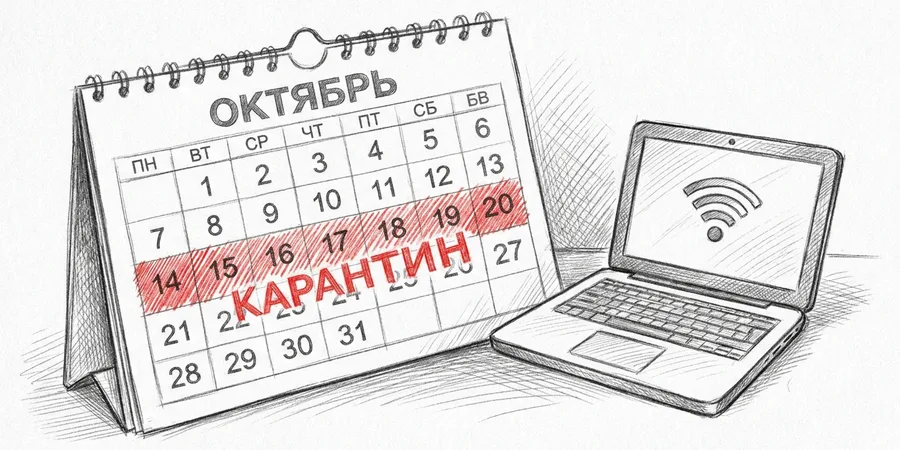 Временный переход школы на дистанционное обучение
